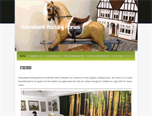 Tablet Screenshot of holmebankrockinghorses.com
